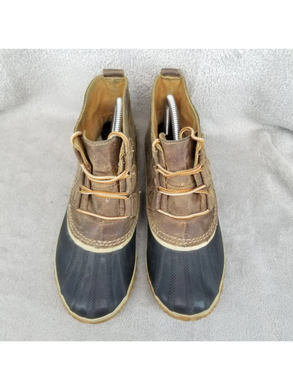 Sorel Shoes Womens Size 8 Out N About Brown Leather Waterproof Boots *Read*